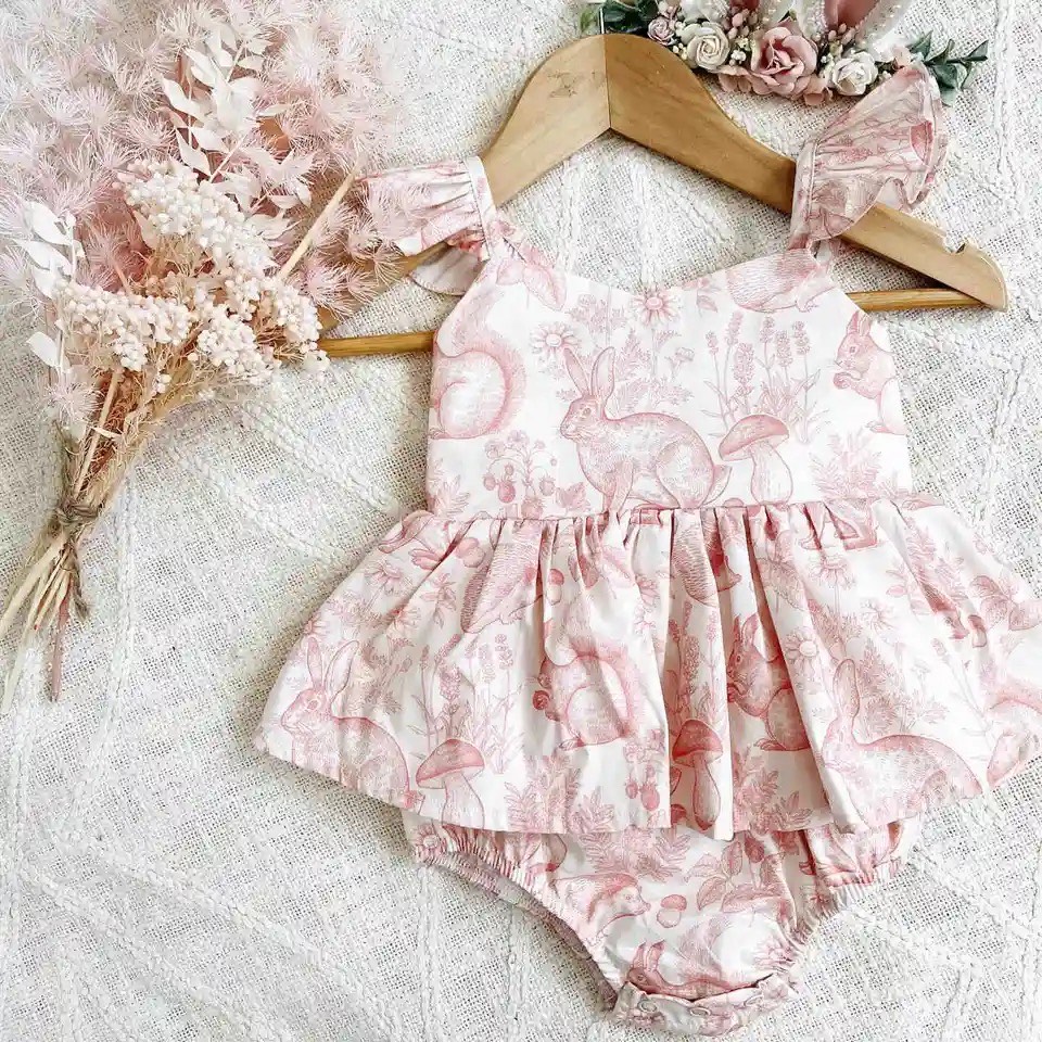  
Pink Forest 
body vestido