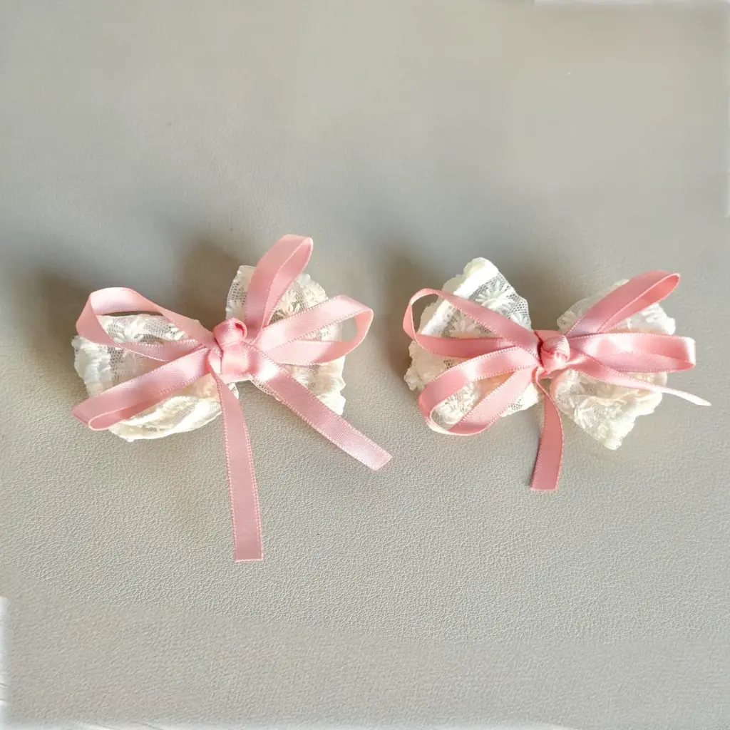 Pinzas De Encaje Palo De Rosa