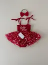 Body Vestido Baby Santa