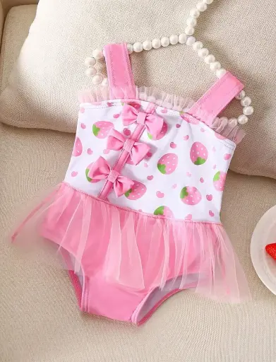Traje De Baño Fresita