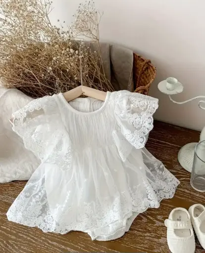 Enterizo Ángel De Encaje