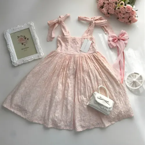 Vestido En Ojalillo Mila